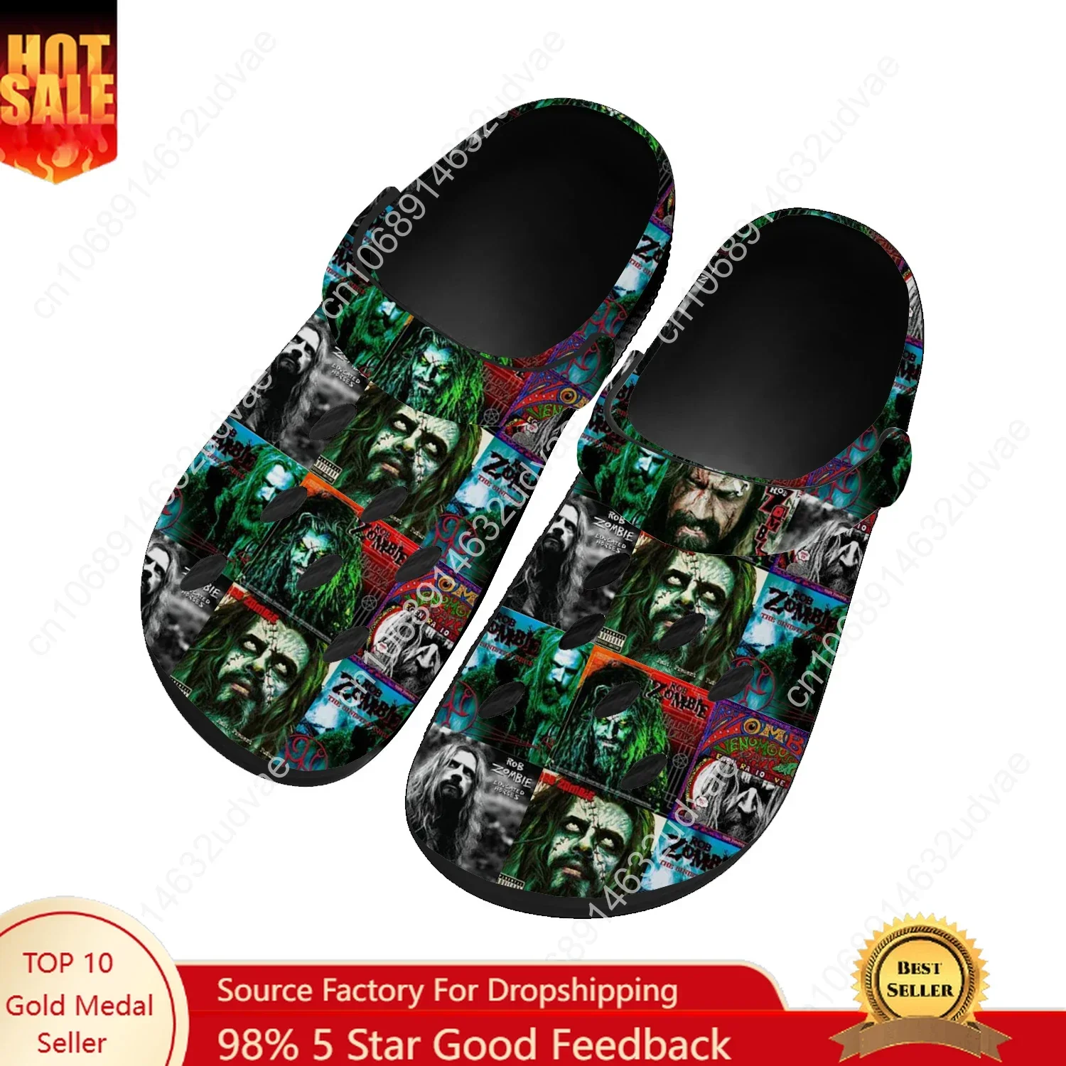 Women'S Shoes Clogs - أحذية مائية روب زومبي للرجال والنساء،