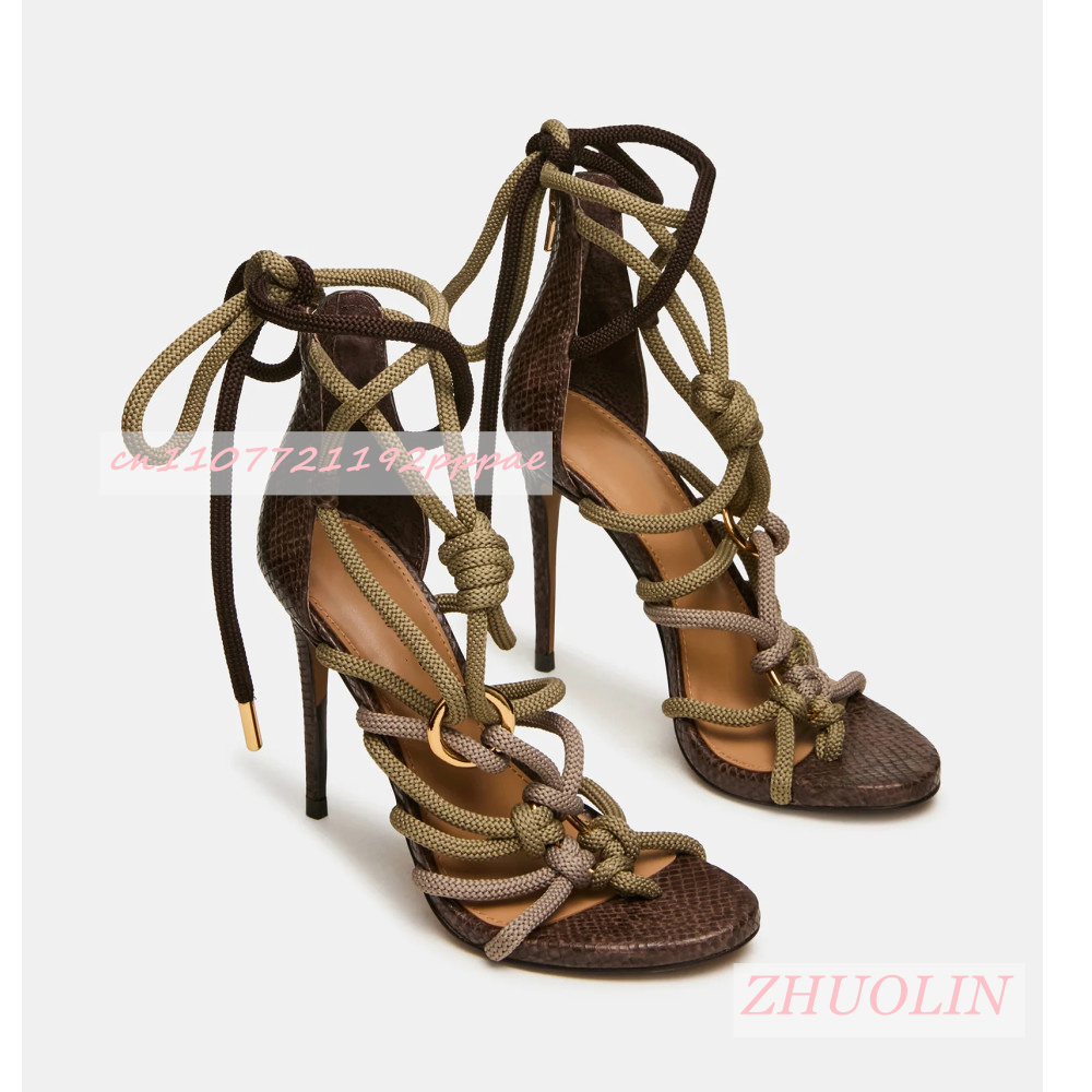 Women'S Shoes Quality - صنادل نسائية بكعب عالٍ بتصميم ريترو