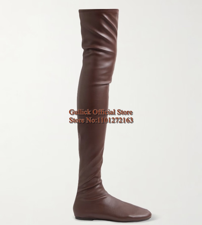 أحذية نسائية عصرية ورفيعة فوق  - مراجعة Knee High Boots Women وسعره