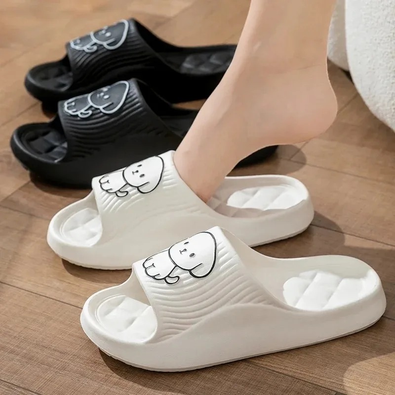 لطيف الكرتون النعال شباشب حمام - مراجعة Mule Slip On وسعره