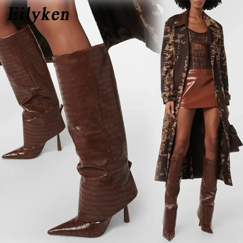 إيليكين 2027 تصميم خريف وشتاء  - مراجعة Knee High Boots Women وسعره