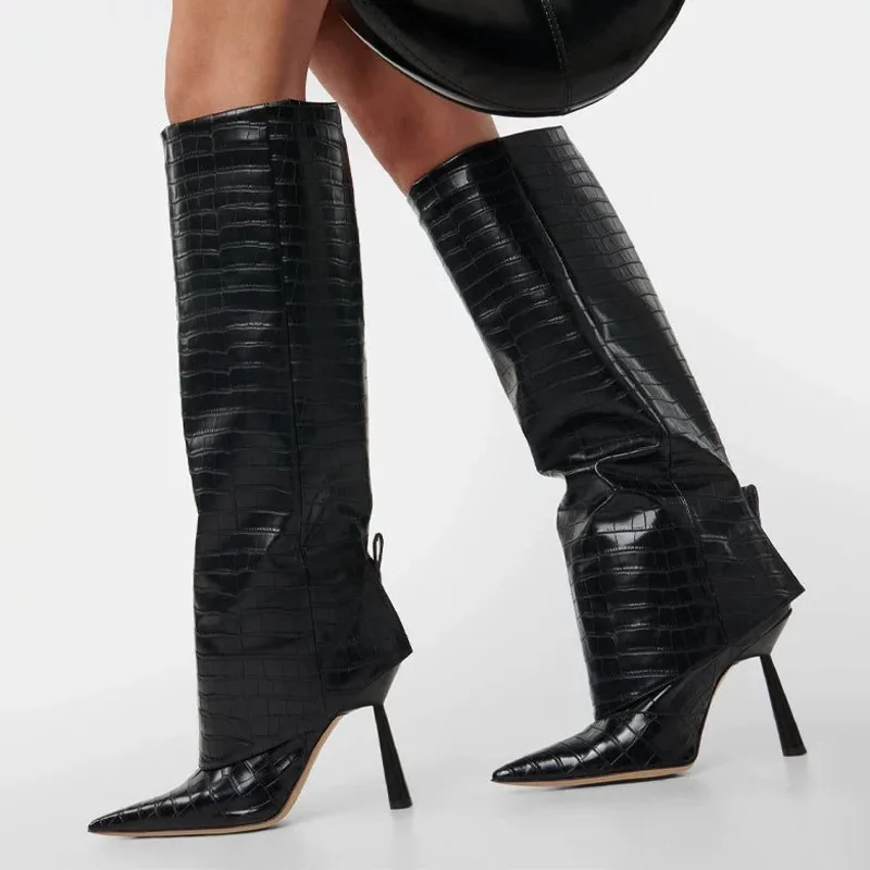 إيليكين 2027 تصميم خريف وشتاء  - مراجعة Knee High Boots Women وسعره