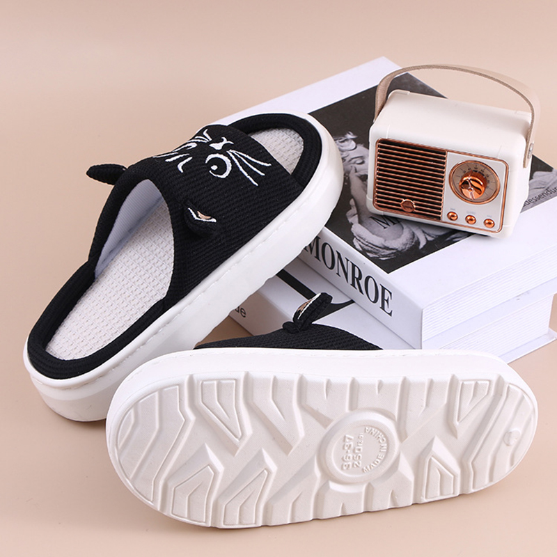 شباشب نسائية منزلية مسطحة للرب - مراجعة Mule Slip On وسعره
