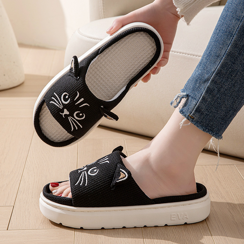 شباشب نسائية منزلية مسطحة للرب - مراجعة Mule Slip On وسعره