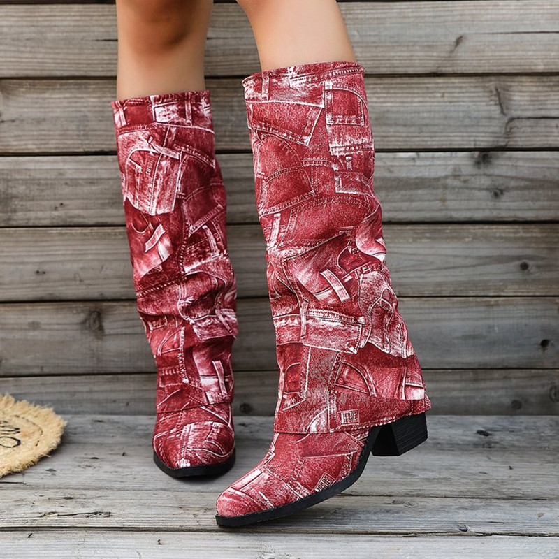 أحذية نسائية أنيقة للدراجات ال - مراجعة Knee High Boots Women وسعره