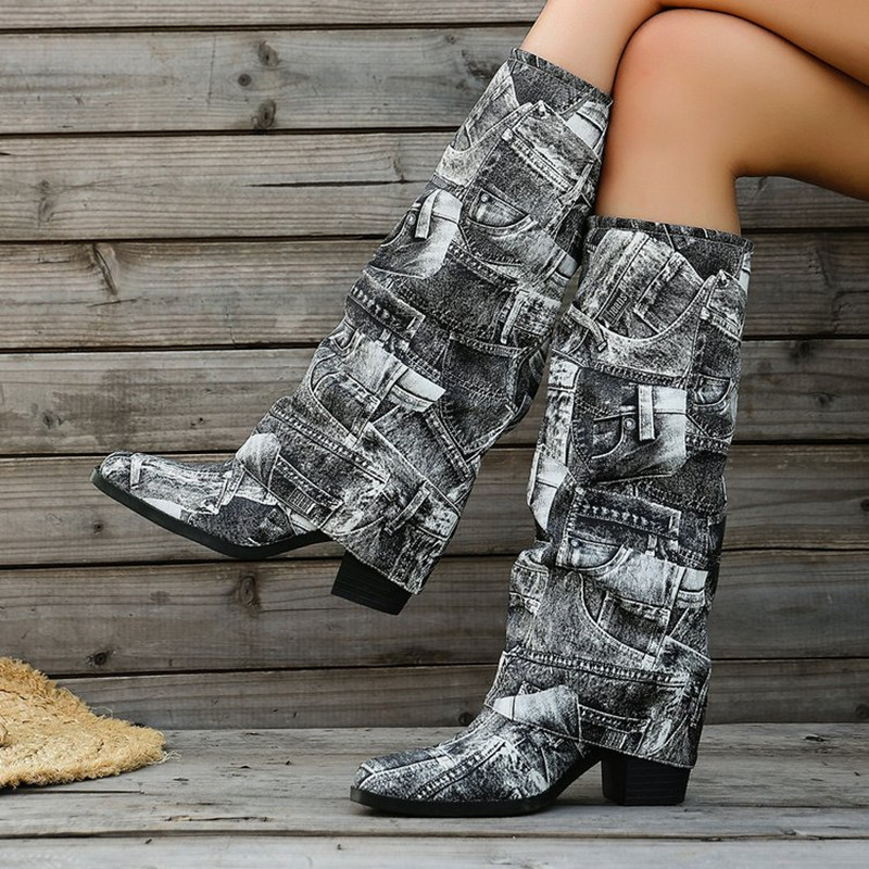 أحذية نسائية أنيقة للدراجات ال - مراجعة Knee High Boots Women وسعره