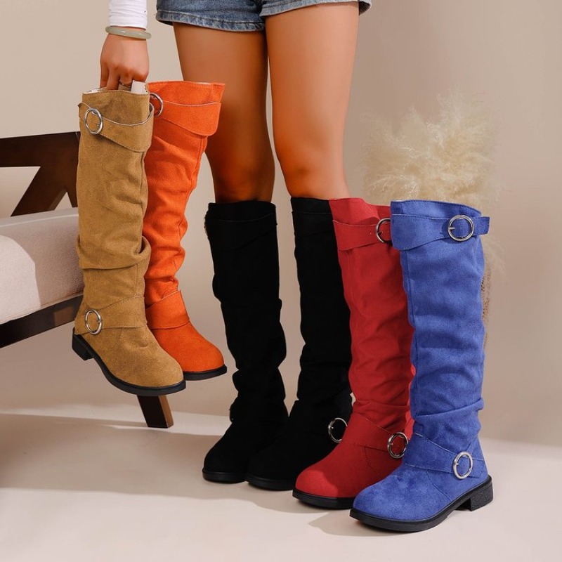 أحذية طويلة حتى الركبة بأسلوب  - مراجعة Knee High Boots Women وسعره