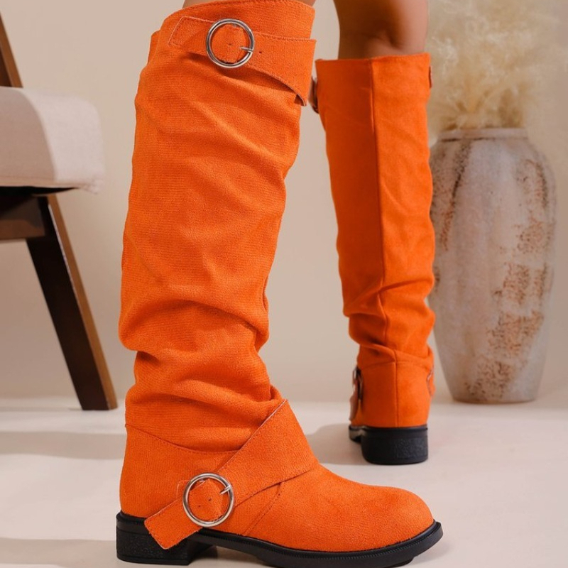 أحذية طويلة حتى الركبة بأسلوب  - مراجعة Knee High Boots Women وسعره