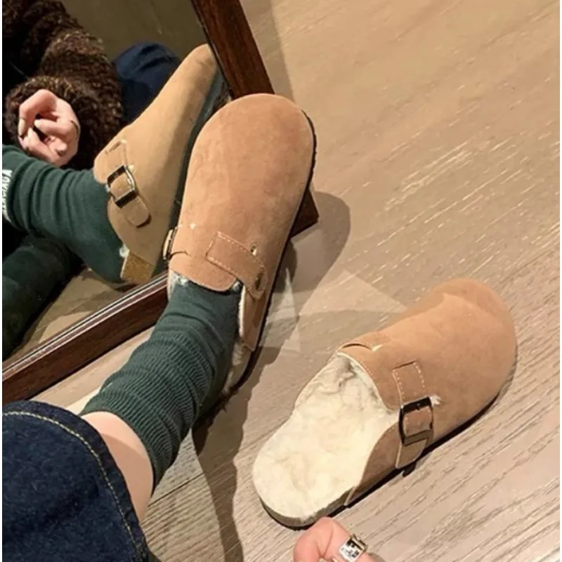 حذاء كلاسيكي مريح من الفرو للن - مراجعة Women'S Shoes Clogs وسعره